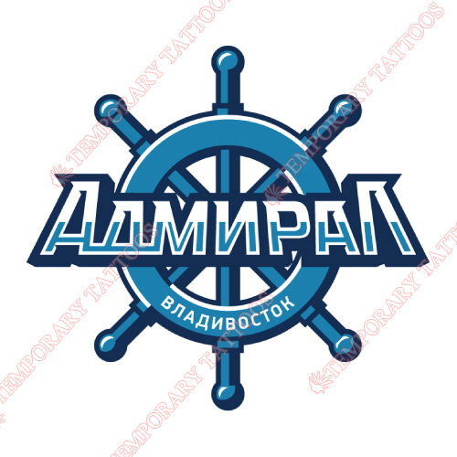 Admiral Vladivostok Customize Temporary Tattoos Stickers NO.7167